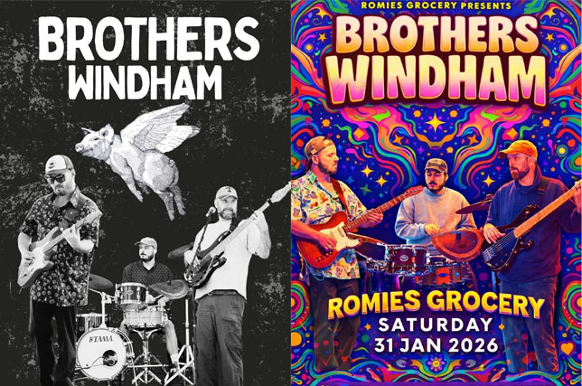 Legacy visuals showing inconsistent typography and layout across uses