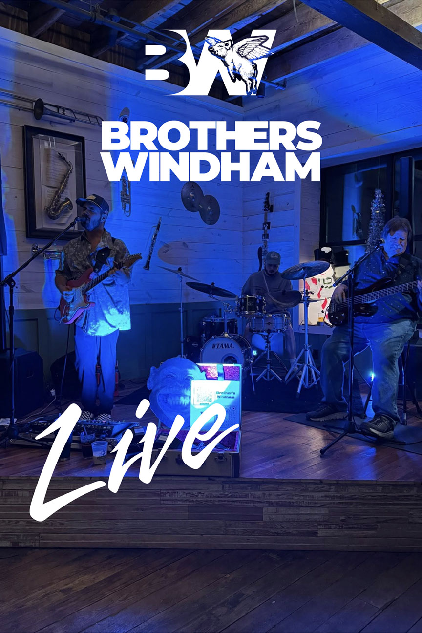 Poster application featuring the vertical lockup